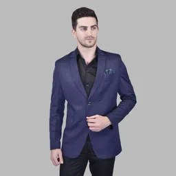 metronaut Men Solid Single Breasted Casual Blazer-picture-25