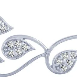 PC Chandra Jewellers DIAMOND TANMANIA 14kt White Gold Pendant-picture-25