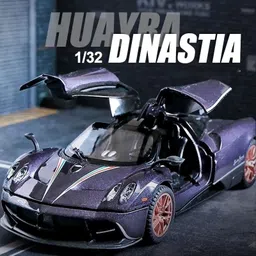 zuuluzrs 1:32 Scale Pagani Huryra Dinastia Alloy Car Model Light & Sound effect diecast-picture-33