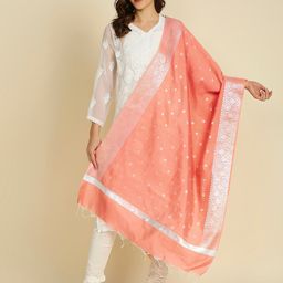 Dupatta Bazaar Ethnic Motifs Woven Design Dupatta-picture-11