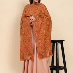 Pashmoda Floral Woven Design Shawl-picture-27