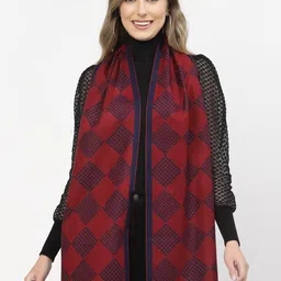 Calvadoss Women Woven Design Stole image 1