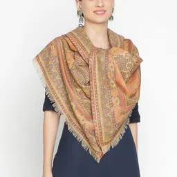 SHINGORA Ethnic Motifs Woven Design Shawl-picture-26