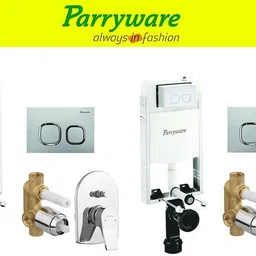 parryware Half Frame Concealed Cistern, with divater body upper part set of 2 pic 098 Dual Flush Tank-picture-22
