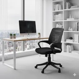 tdf Ergonomic Design and Adjustable Height Chair Fabric Office Arm Chair Mesh Office Adjustable Arm Chair image 2