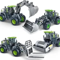 flbako Unbreakable Engineering Vehicle Excavator Bulldozer Road Roller Forklift-picture-12