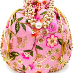 byra Women Tan Potli image 1