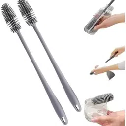 reeti Silicone Bottle Cleaning Brush Long Handle for Baby bottle Bottle Home Kitchen-picture-38