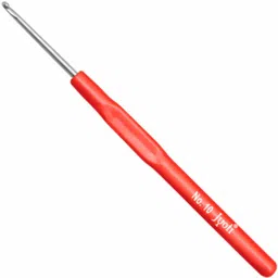 jyoti Crochet Hook Steel with Plastic Handle for Wool Work, (6"/15cm of Size 9 to 12) Hand Sewing Needle image 2
