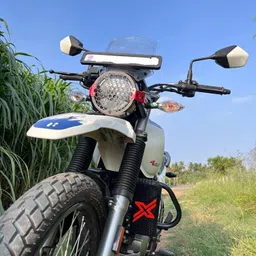 vagary Headlight Grill For Hero Xpulse 200 4V (BS6, BS4) Bike Fairing Kit image 2