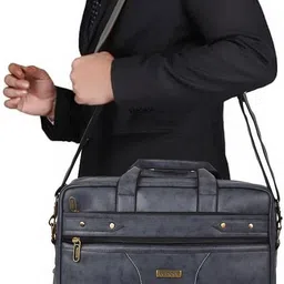 veneer Men Grey Messenger Bag image 4