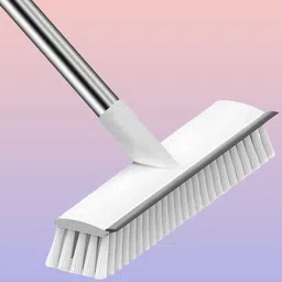 lvayneu 2 in 1 Clean Bathroom Polishing Broom Microfibre Wet and Dry Brush-picture-33