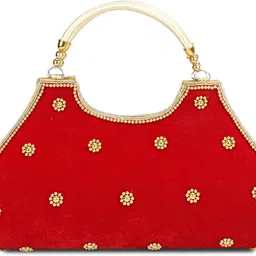 longing to buy Party Maroon Clutch image 3