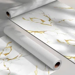 floppy Decorative White, Gold Wallpaper-picture-17