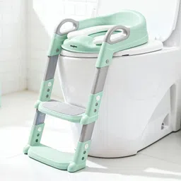 baybee Aura Western Toilet Potty Seat for Kids, Baby Potty Training Seat with Ladder Potty Seat-picture-45