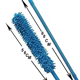 bunshop Foldable Microfiber Fan Cleaning Duster for Home, Kitchen, Car, Ceiling, Office Wet and Dry Duster image 2