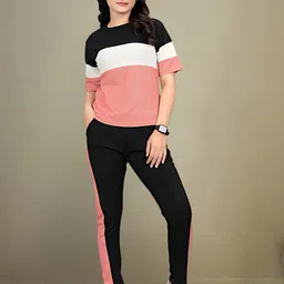 dtr fashion Colorblock Women Track Suit-picture-36