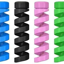 SHOP EXCITING New Charger Spring Cable Saver Protector Drop Clip Cable Protector image 1