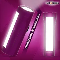 pick ur needs Emergency Mini Pocket LED Light With 1200 mAh Lithium Battery Pack of 2 Torch image 3
