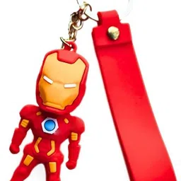 syshri Kids 3D Cartoon Silicone Keychain | Fun Keyring for Boys, Girls & Gifts X1 Key Chain image 1