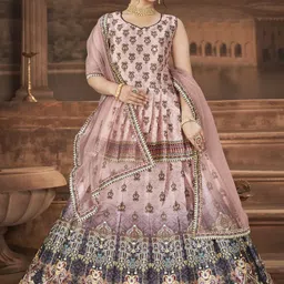ethnictree Printed Stitched Lehenga Choli image 3