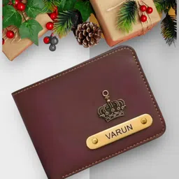mizi craft Men Casual, Formal, Travel, Trendy, Evening/Party Tan Artificial Leather Wallet-picture-19