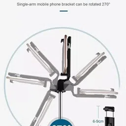 Firstchoice Selfie stick & Tripod with Led Flash Tripod image 2