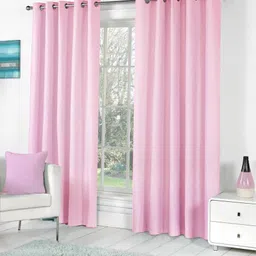 213 cm (7 ft) Polyester Door Curtain (Pack Of 2)-image-0