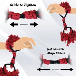 apvp Hand Cuff Red Most Accurate Soft Manual Pink Hand Cuffs Bachelorette Night Party image 4