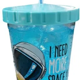 tylos Cute Plastic Travel Sipper Frosty Ice Mug Double Wall-picture-10