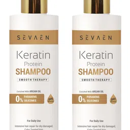 sevaen Keratin Smooth Shampoo 2 PACK image 1