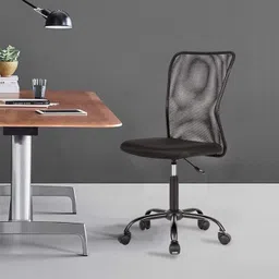 oakcraft Mesh Office Adjustable Arm Chair image 2