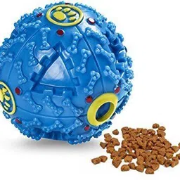 luvfurpaws Interactive Dog Treat Dispenser Squeaky Ball for Dogs and Puppies Sound Plastic Ball For Dog & Cat-picture-28