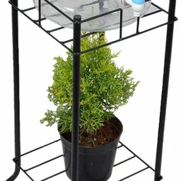 gaintcloud Utensil Kitchen Rack Water Dispenser Stand/Mataka Stand for Kitchen Shelf Ring (Packing Consist of one Stand only) Iron-picture-22