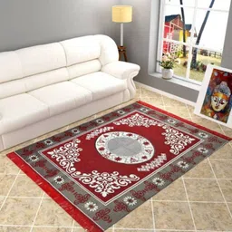 royal décor 121.92 cm X 182.88 Polyester Carpet image 2