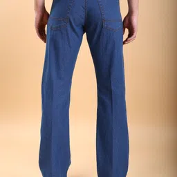 highlander Men Regular Mid Rise Dark Blue Jeans image 3