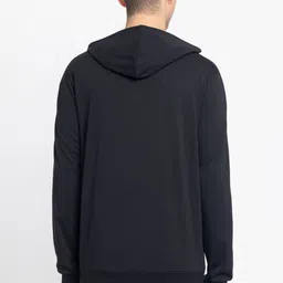 adidas Men Full Sleeve Solid Hooded Sweatshirt image 4