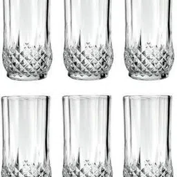 mdnsho (Pack of 6) GLASS17BVKJKH H17 Glass Water/Juice Glass-picture-19
