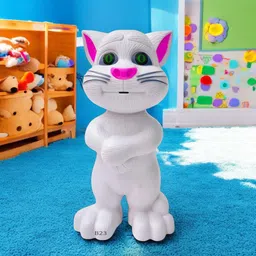 just97 Talking Tom Cat Toy For Kids Intelligent Speaking Repeats & Music_640 image 1