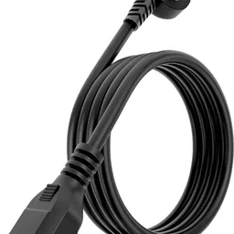 GADGEETI Power Cord 1.5 m 3 Pin Laptop Power Cable with 18 AWG & 700W Heavy Duty Universal Power Cable image 1