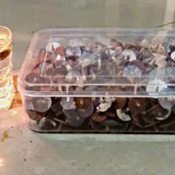 va floating lights Magic Floating Oil Diya Wicks Candles Tealight Parsi Vat. Cotton Wick image 4