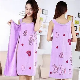 ppc collection Purple Free Size Bath Robe-picture-25