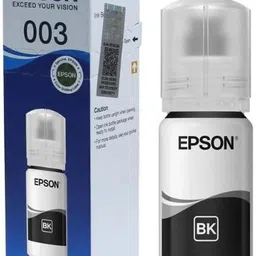 EPS ORIGINAL Epson 003 Eco Tank L1110 Single Function INK TANK PRINTER 65ML Cyan & Black Ink Bottle image 3