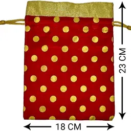 brijsun Women Red Potli image 2