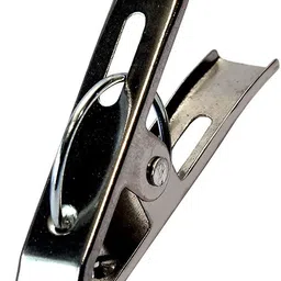 urbanware Heavy Duty Rust Free Cloth Peg / Clothes Clip / Cloth Drying Pins / Pegs for Hanger / Rods / Ropes / Drying Clothes (24 SS Clip) Stainless Steel Cloth Clips image 3