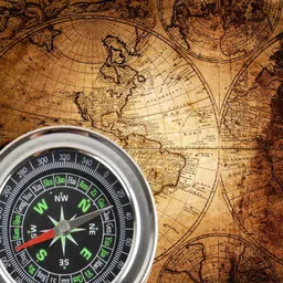 sxwe Molecular compass Directional Pocket Magnetic Compass Compass image 2