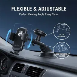 atline Car Mobile Holder for Dashboard, Steering, Windshield image 2
