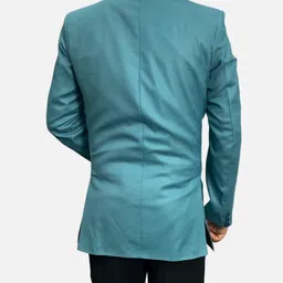gargian master cut Men Solid Single Breasted Wedding Blazer image 3