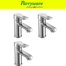 parryware Vista single lever basin mixer Tap for Wash Basin set of 3 pic 206 single lever basin mixer Tap for Wash Basin Basin Mixer Faucet-picture-10