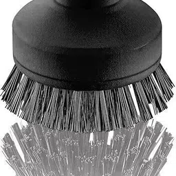 karcher Round Plastic Brush for Steam Cleaner (Black, Large) Vacuum Cleaner Nozzle image 3